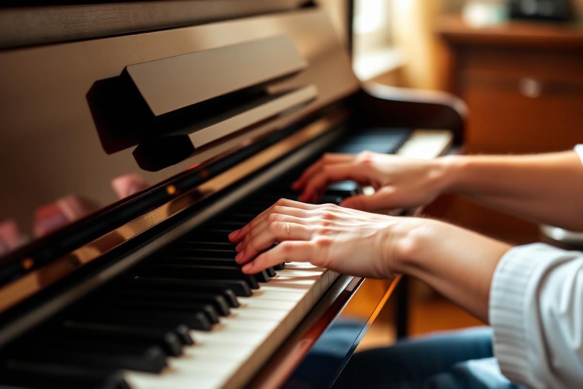 Piano lesson, one-to-one