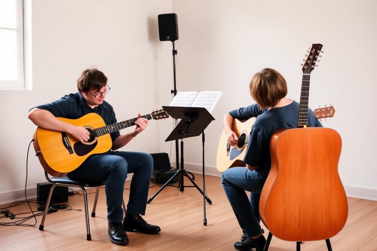 Guitar lesson, one-to-one