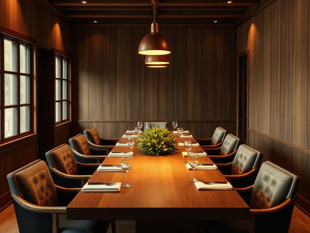 Private dining room